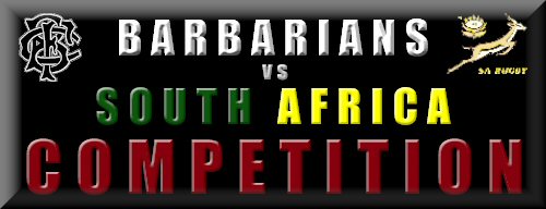 Barbarians vs South Africa Competition
